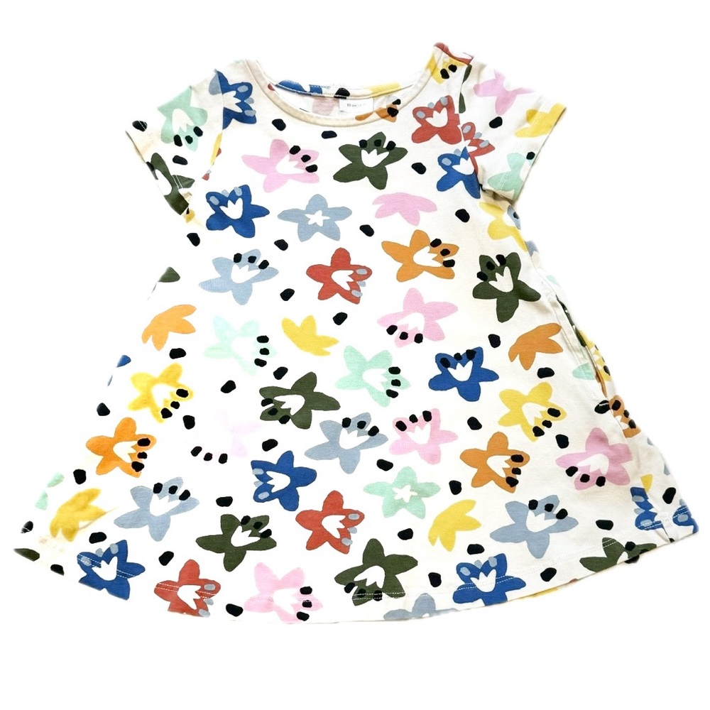 Hanna Andersson Multicolor Floral Kids Dress
